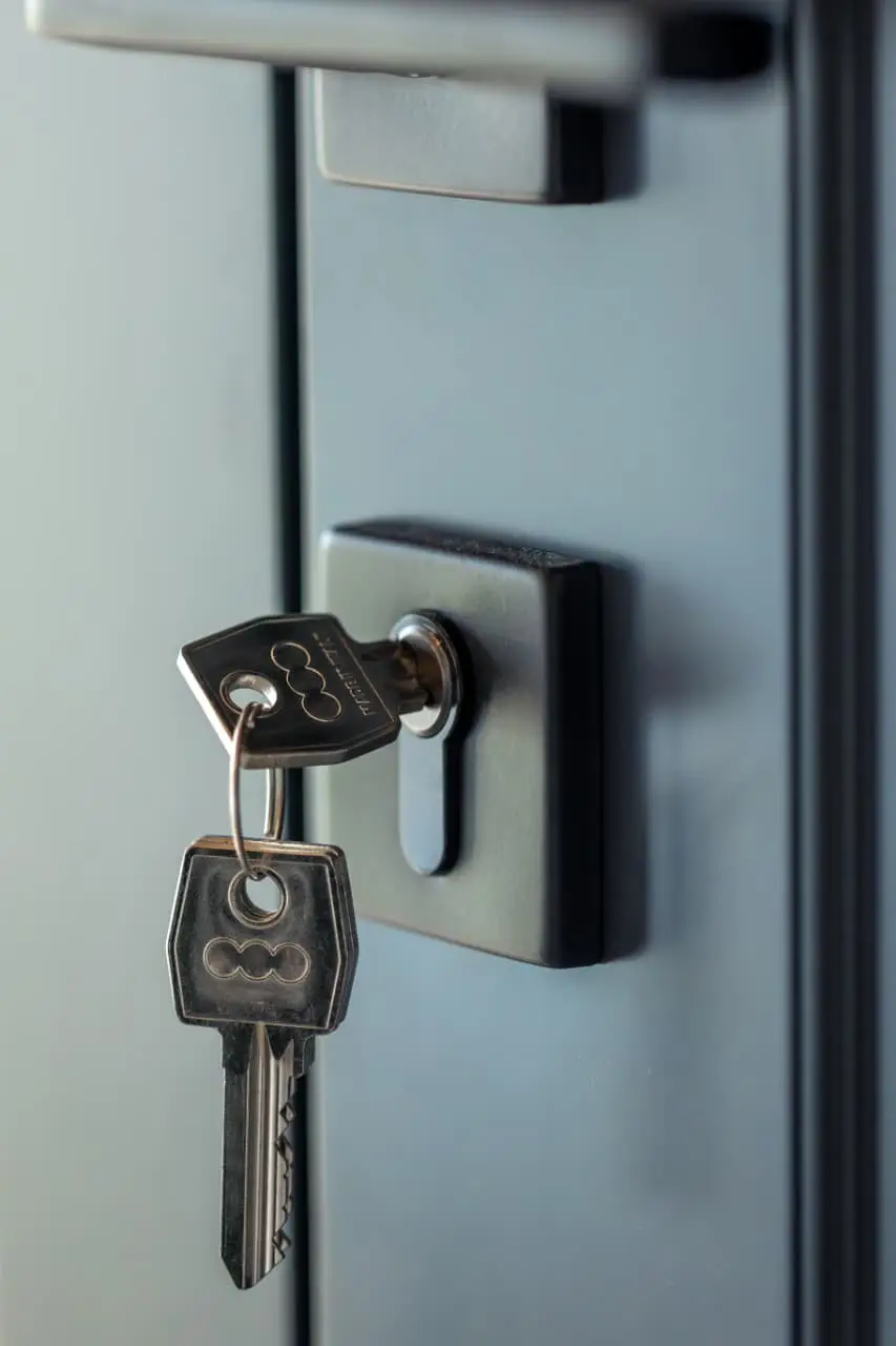 High-security cylinder fitted on a composite door by DGM Locksmiths
