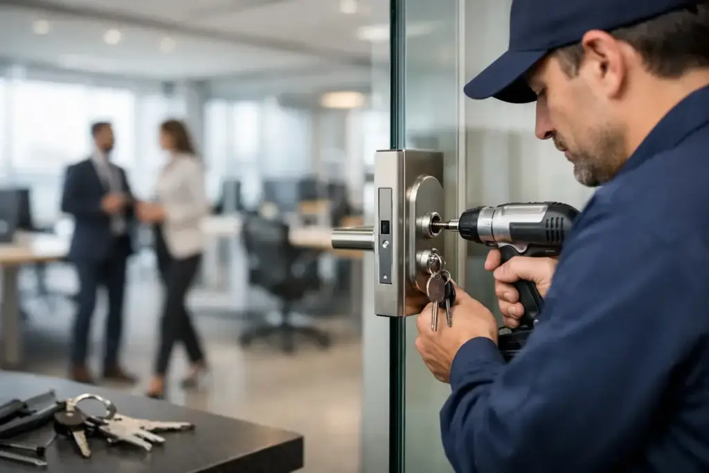 Commercial Locksmith Services That Keep Business Moving