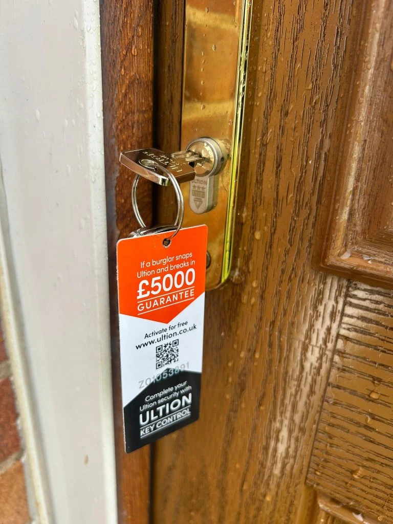 Person walking alone on a vast sandy beach with mountains in the background